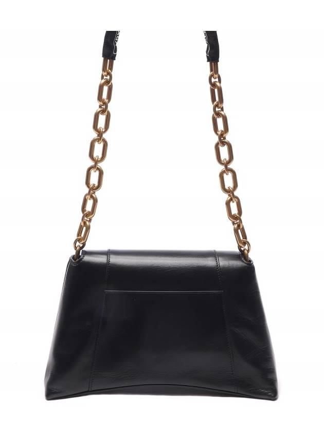 Downtown Small Shoulder Bag With Chain Black - BALENCIAGA - BALAAN 5