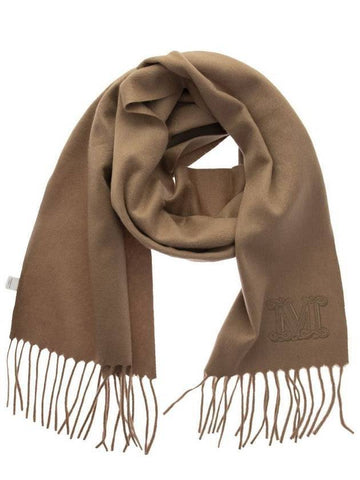 Cashmere Muffler Brown - MAX MARA - BALAAN.