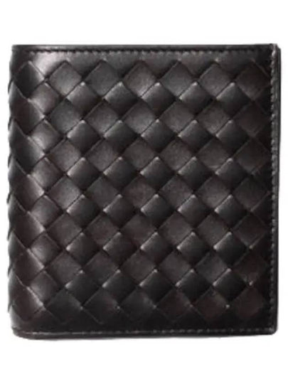 Intrecciato Small Folder Half Wallet Brown - BOTTEGA VENETA - BALAAN 2