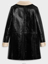 2D574294Z 38CR Babydoll Leather Coat - CELINE - BALAAN 3