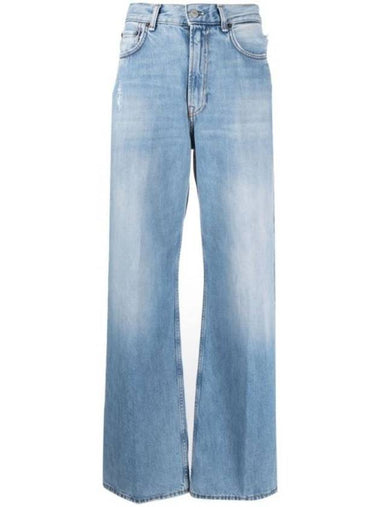 Relaxed Fit Denim Wide Jeans Light Blue - ACNE STUDIOS - BALAAN 1