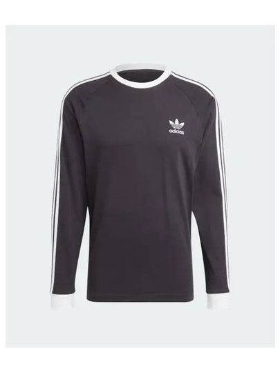 Classic 3S Long Sleeve T-Shirt Black - ADIDAS - BALAAN 2