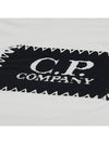 30/1 Jersey Label Style Logo Short Sleeve T-Shirt White - CP COMPANY - BALAAN 6