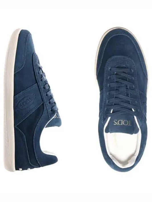 suede logo panel sneakers women s - TOD'S - BALAAN 1