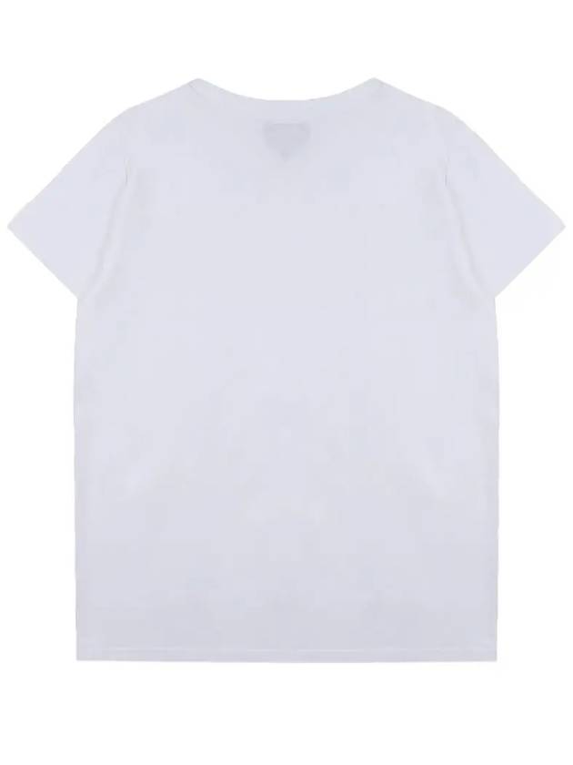 Item Logo Crew Neck Short Sleeve T-Shirt White - A.P.C. - BALAAN 3