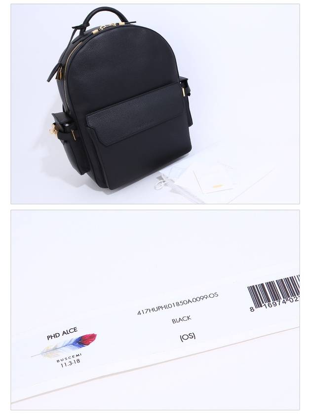 PHD leather backpack 417HUPHL01850A 0099 - BUSCEMI - BALAAN 7