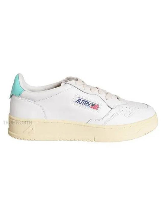 Men's Medalist Leather Low Top Sneakers White - AUTRY - BALAAN 2