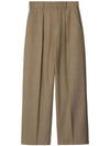 Herringbone wool tailored pants 8095646 - BURBERRY - BALAAN 1