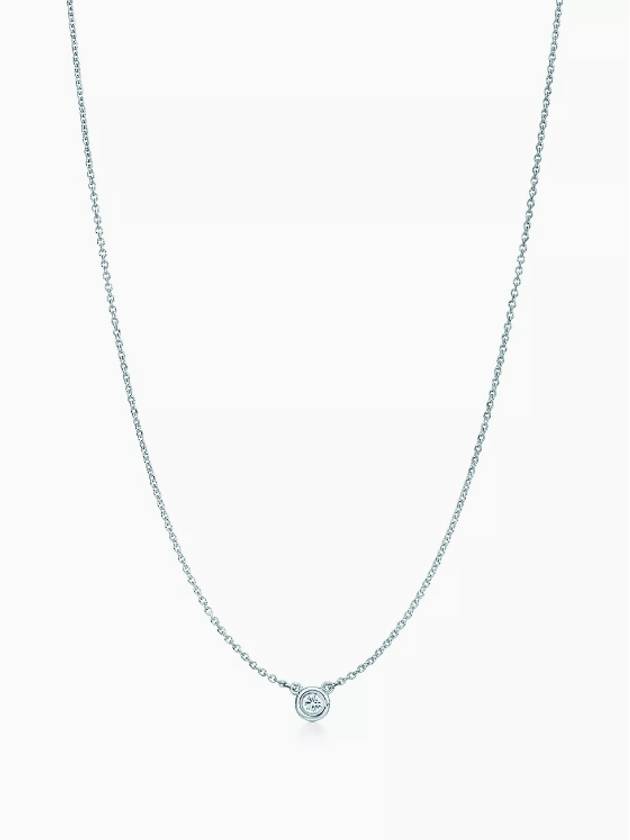 Diamonds By The Yard Pendant Necklace Silver - TIFFANY & CO. - BALAAN 4