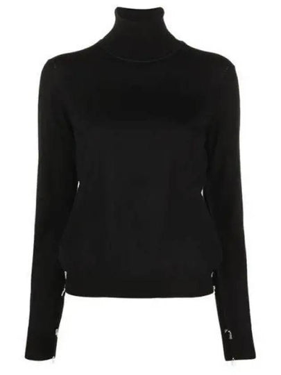 Women's Work In Progress Turtleneck Black - MAISON MARGIELA - BALAAN 2