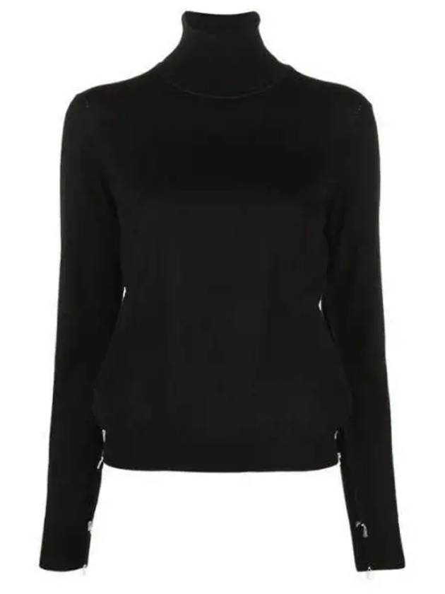 Women's Work In Progress Turtleneck Black - MAISON MARGIELA - BALAAN 2