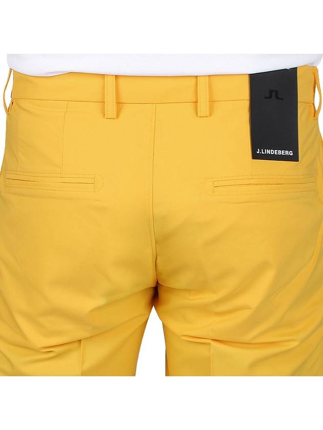 Men's Somle Shorts Yellow - J.LINDEBERG - BALAAN 9