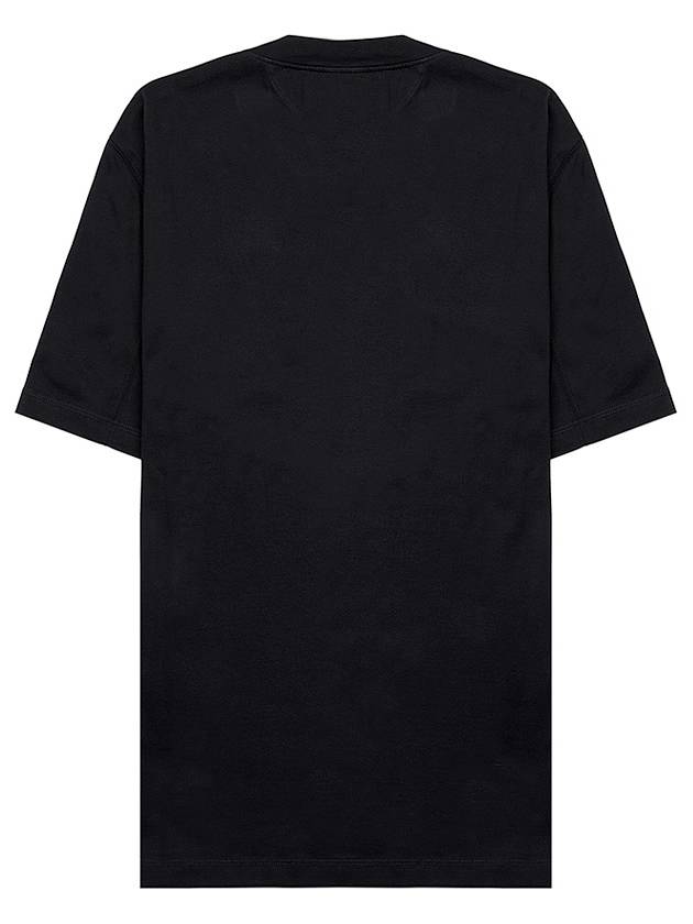 Short Sleeve T-Shirt M0B138440 CSQ44 BLACK - BRUNELLO CUCINELLI - BALAAN 3