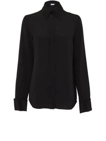 Lelia Silk Blouse Black - MAX MARA - BALAAN 1