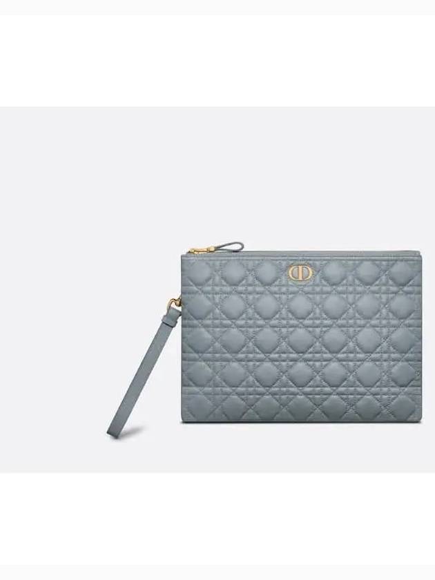 Caro Daily Large Clutch Bag Cloud Blue - DIOR - BALAAN 2