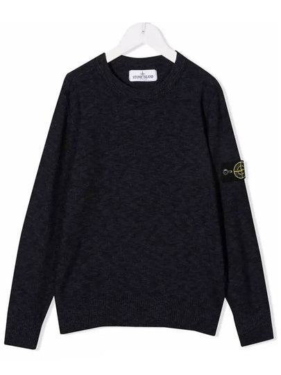 Kids Women s Wappen Crew Neck Knit 7516512D1 V0029 - STONE ISLAND - BALAAN 2