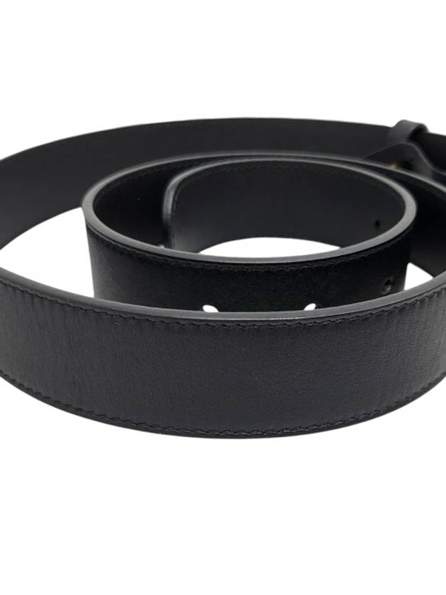 414516 GG Marmont black leather belt 85size - GUCCI - BALAAN 5