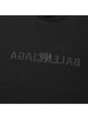 Logo Print Short Sleeve T-Shirt Black - BALENCIAGA - BALAAN 4