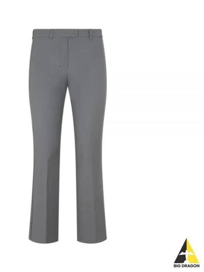 Umanita Cotton Crop Pants Grey - MAX MARA - BALAAN 2