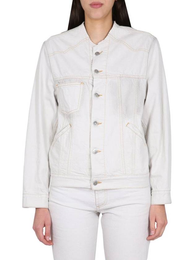 Outerwear S50AM0587 S30857961 WHITE - MAISON MARGIELA - BALAAN 2