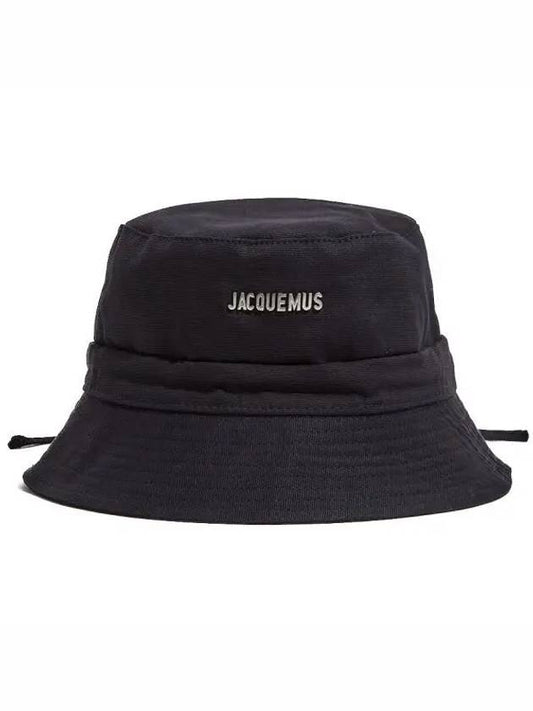 Le Bob Gadjo Bucket Hat Black - JACQUEMUS - BALAAN 2