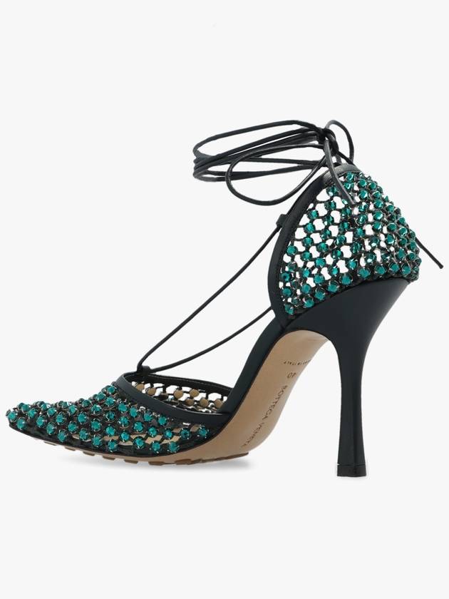 embellished stretch sandal heels - BOTTEGA VENETA - BALAAN 6