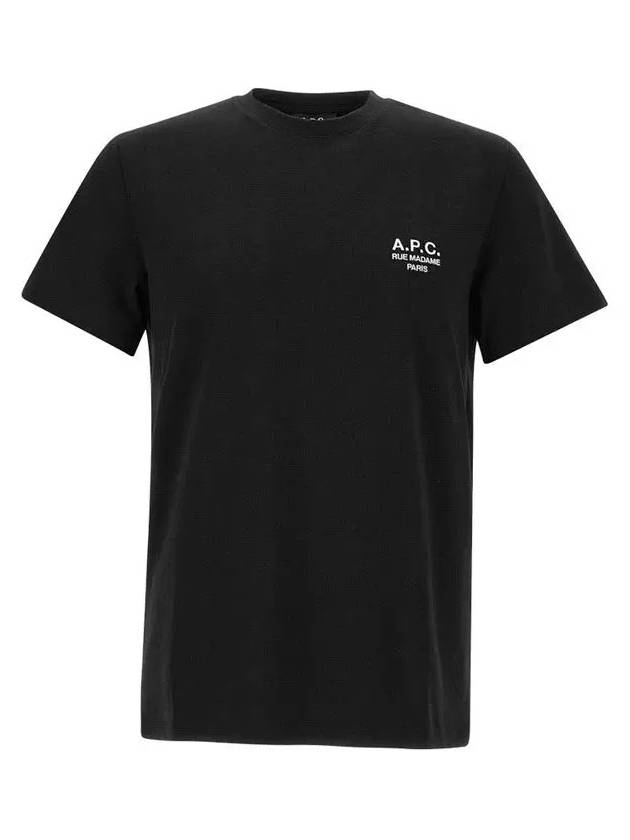 Raymond Short Sleeve T-shirt Black - A.P.C. - BALAAN 3