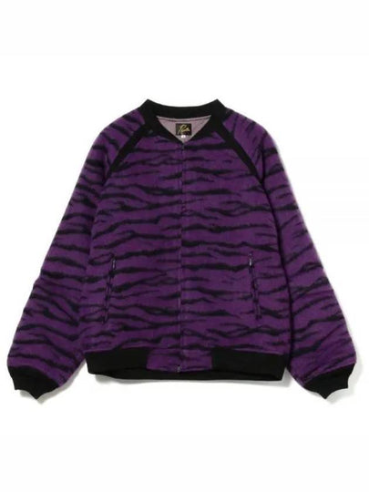 Shaggy W.S.S. Bomber Jacket Purple - NEEDLES - BALAAN 2