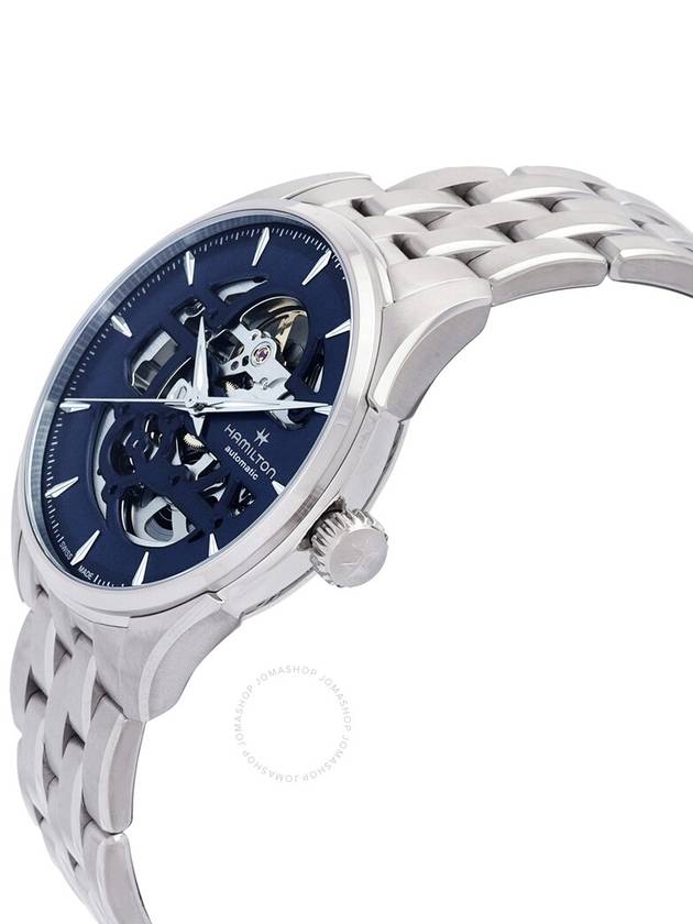 Jazzmaster Skeleton Auto Watch Silver - HAMILTON - BALAAN 3