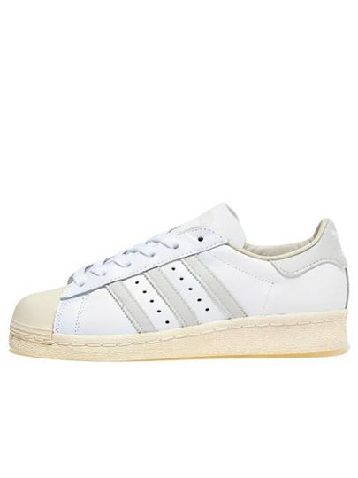 Superstar 82 Low Top Sneakers Grey White - ADIDAS - BALAAN 2