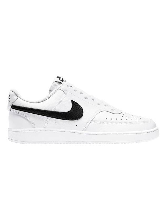 Court Vision Next Nature Low Top Sneakers White Black - NIKE - BALAAN 1