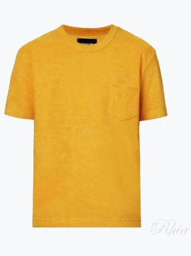 Howlin 24 Ponce yellow gold terry t shirt - HOWLIN' - BALAAN 1