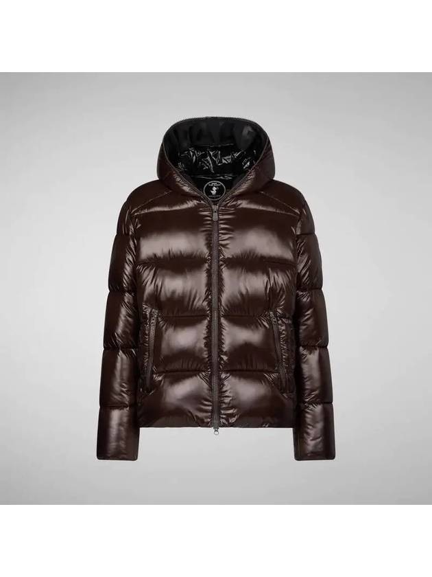 MEN EDGARD padded jacket dark brown - SAVE THE DUCK - BALAAN 1