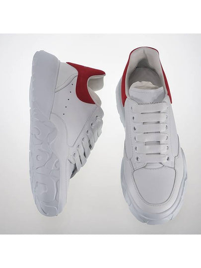 Court Trainer Red Tab Low Top Sneakers White - ALEXANDER MCQUEEN - BALAAN 2