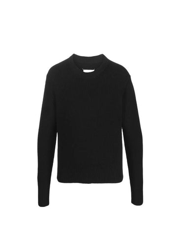 Four Stitch Detail Knit Top Black - MAISON MARGIELA - BALAAN 1