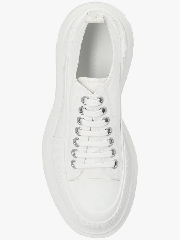 Tread Slick Low Top Sneakers White - ALEXANDER MCQUEEN - BALAAN 7