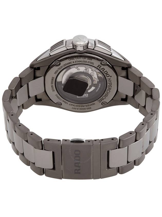 Rado HyperChrome Chronograph Automatic Grey Dial Men's Watch R32022152 - RADO - BALAAN 3