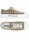 Vintage Check Cotton Sneakers Archive Beige - BURBERRY - BALAAN 2