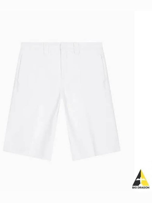 JEANS Men s White Loose Fit Trousers Shorts J325777 1AA - CALVIN KLEIN - BALAAN 1