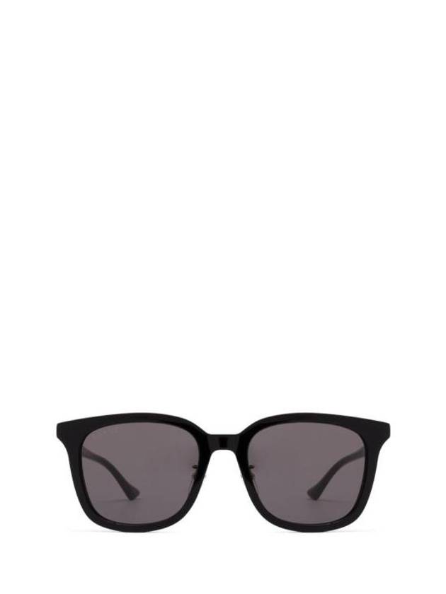 Shiny Frame Sunglasses Black - GUCCI - BALAAN 1