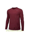 Men's Team Legend Dri Fit Long Sleeve T-Shirt Red - NIKE - BALAAN 2