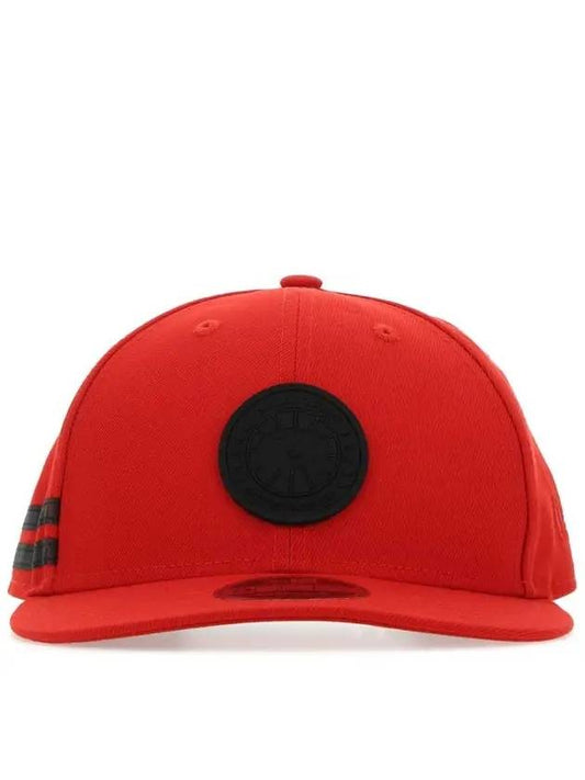 Logo Patch Arctic Disc Snapback Red - CANADA GOOSE - BALAAN.