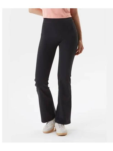 Women s Bootcut Leggings Black SP322TKL73 - DESCENTE - BALAAN 1