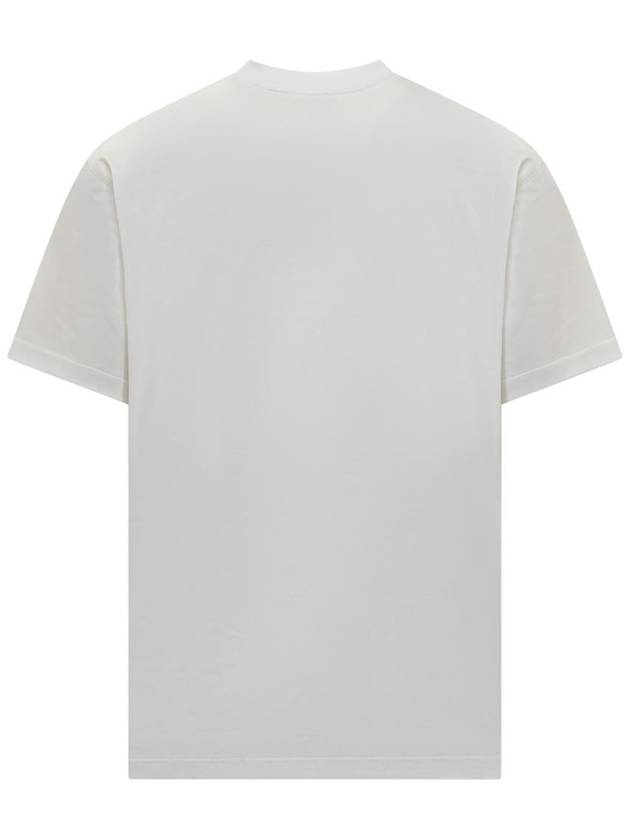 Logo Print Short Sleeve T-Shirt White - BURBERRY - BALAAN 3