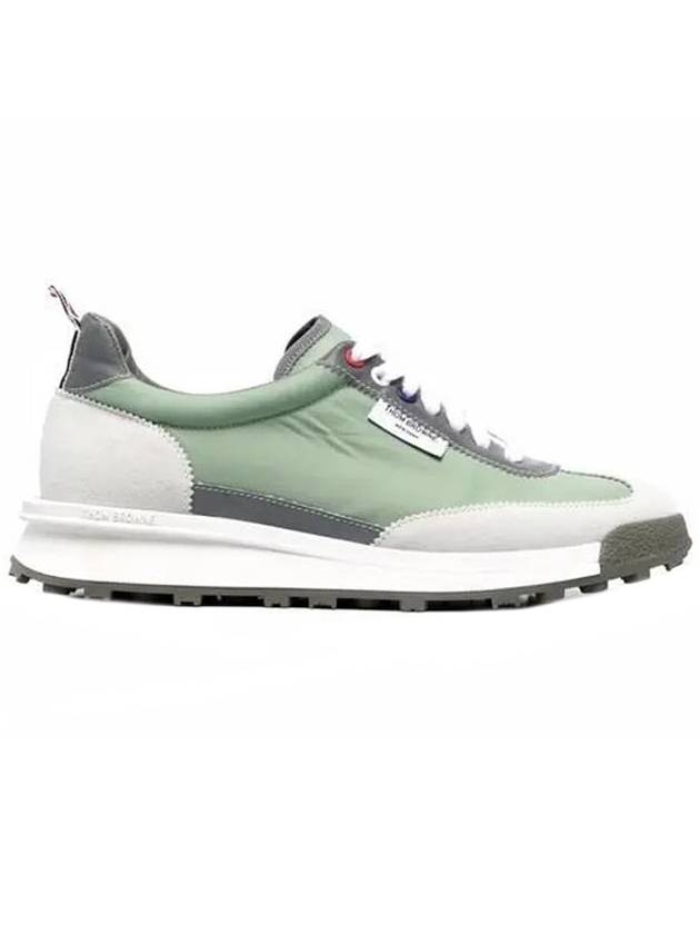 RWB Tech Runner Reflective Low Top Sneakers Green - THOM BROWNE - BALAAN 1