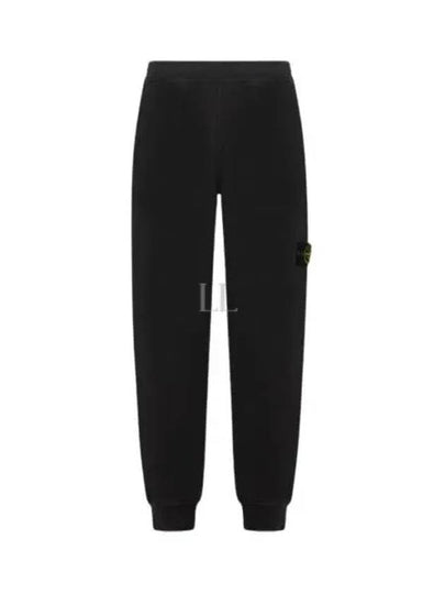 Signature Wappen Patch Cotton Baggy Pants Lead Grey - STONE ISLAND - BALAAN 2