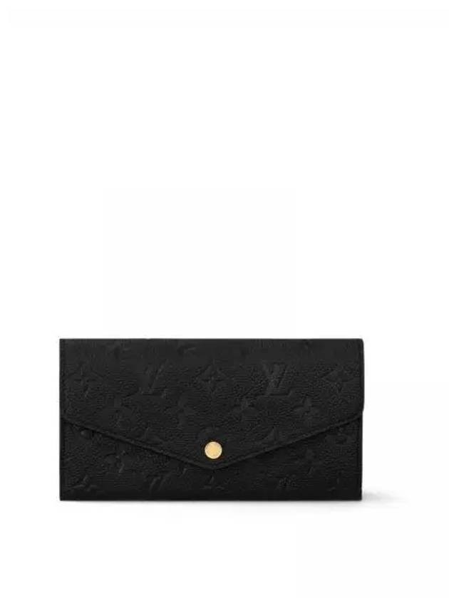 Sarah Monogram Long Wallet Black - LOUIS VUITTON - BALAAN 2