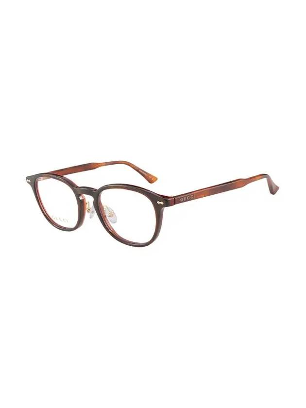 Eyewear Square Eyeglasses Brown - GUCCI - BALAAN 4