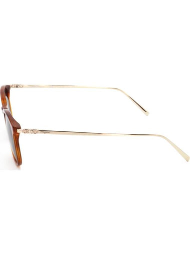 Eyewear Logo Square Sunglasses Light Tortoise - SALVATORE FERRAGAMO - BALAAN 1