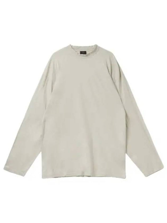 Oversized long sleeve t shirt off white - BALENCIAGA - BALAAN 1